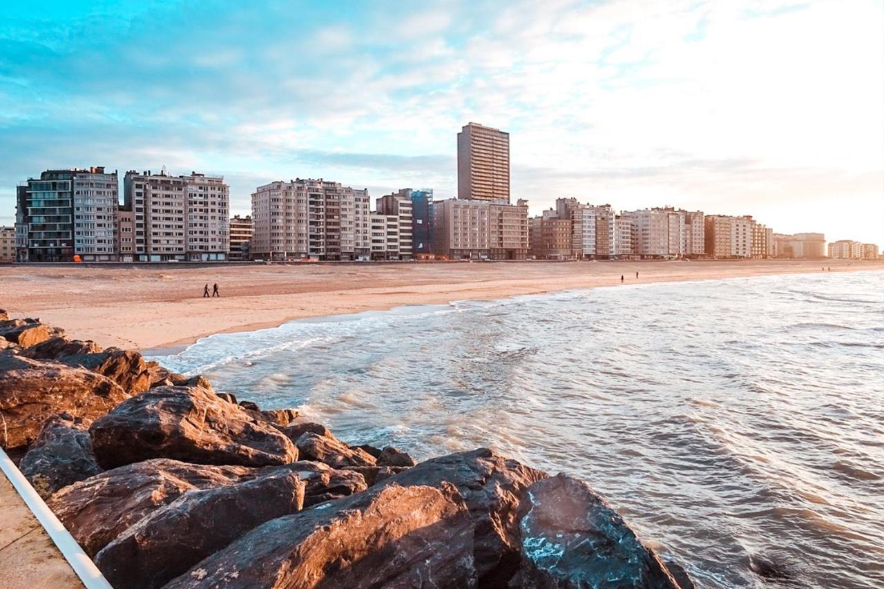 Moderne Appartement Aan Zee Oostende Dış mekan fotoğraf